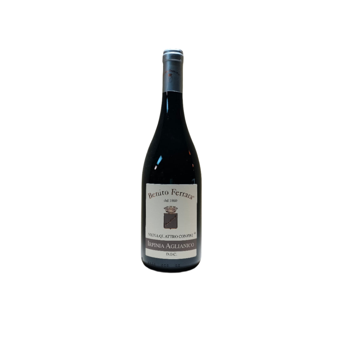 Vigna Quattro Confini Benito Ferrara vino rosso Campania Irpina Aglianico DOC 75cl